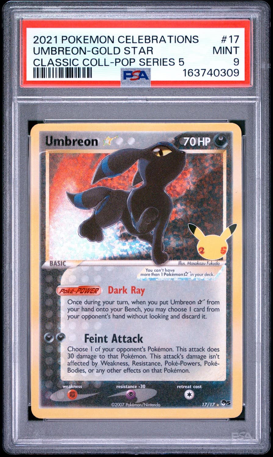 Umbreon-Gold Star