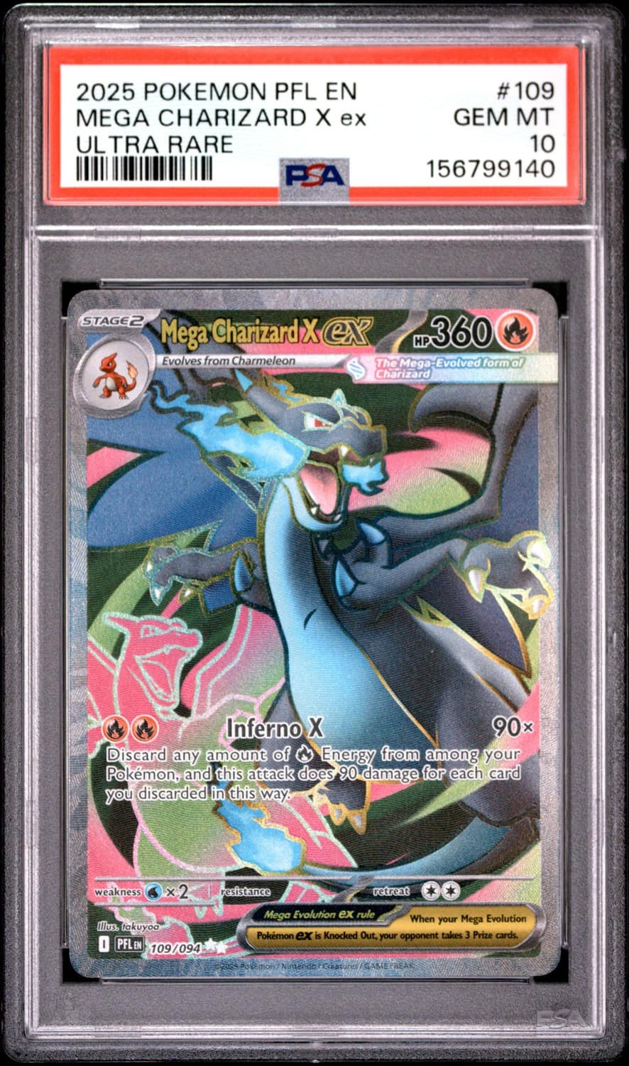 Mega Charizard X Ex