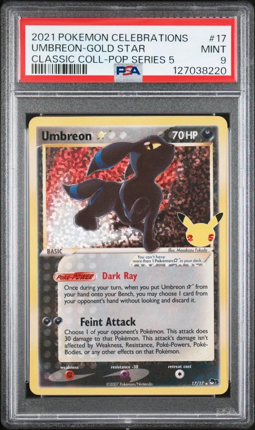 Umbreon-Gold Star