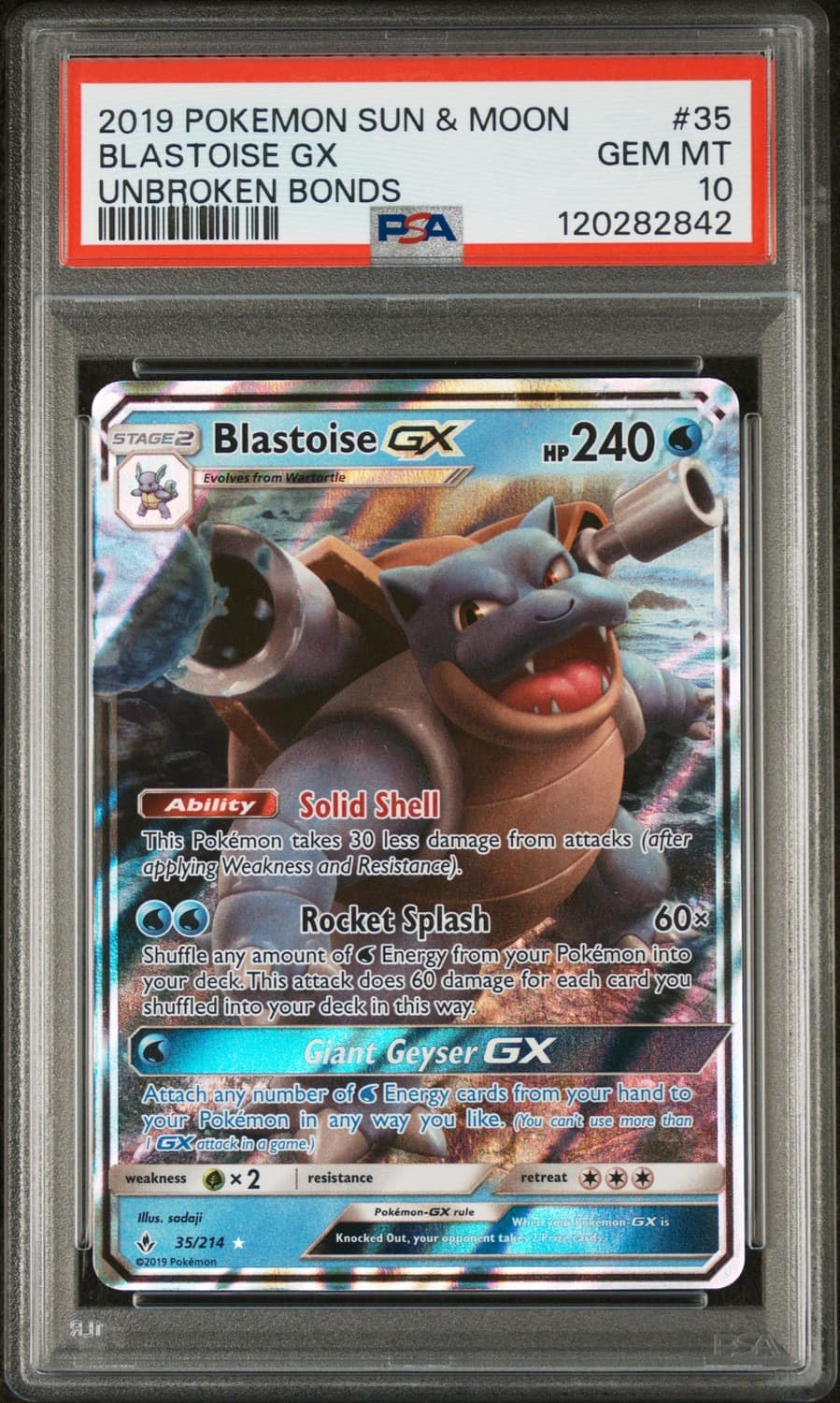 Blastoise Gx