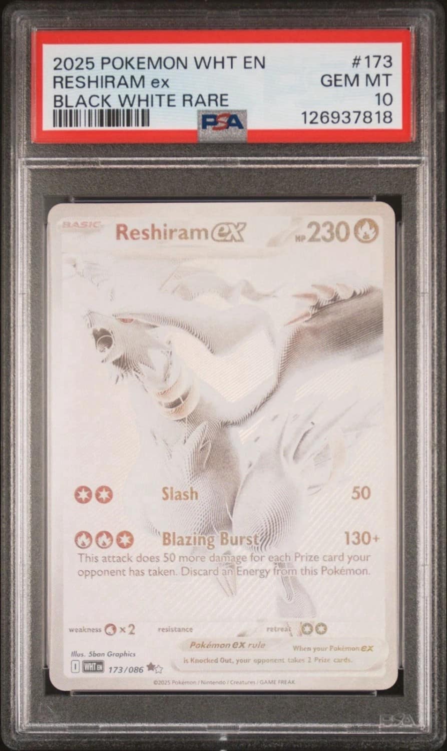 Reshiram Ex
