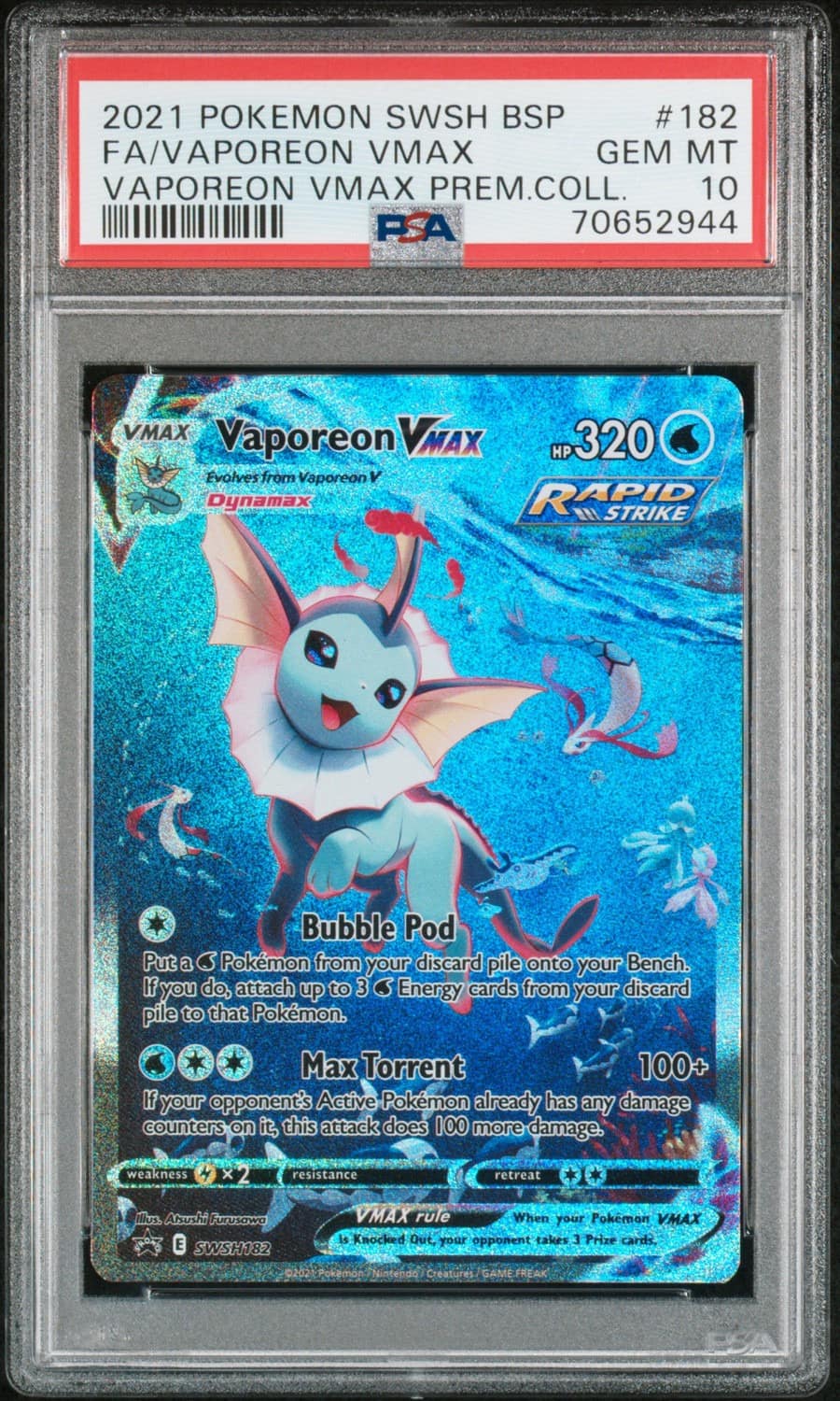 Vaporeon Vmax