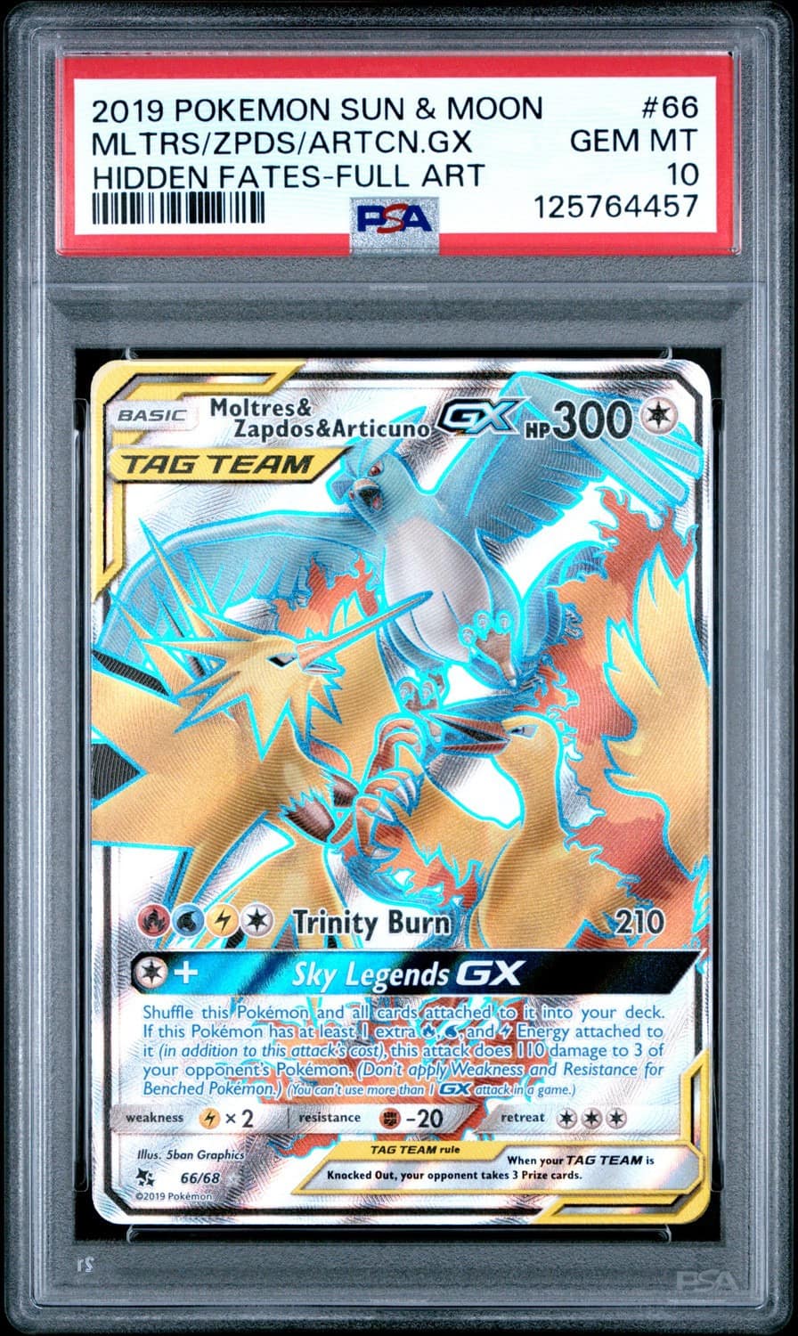 Moltres & Zapdos & Articuno Gx