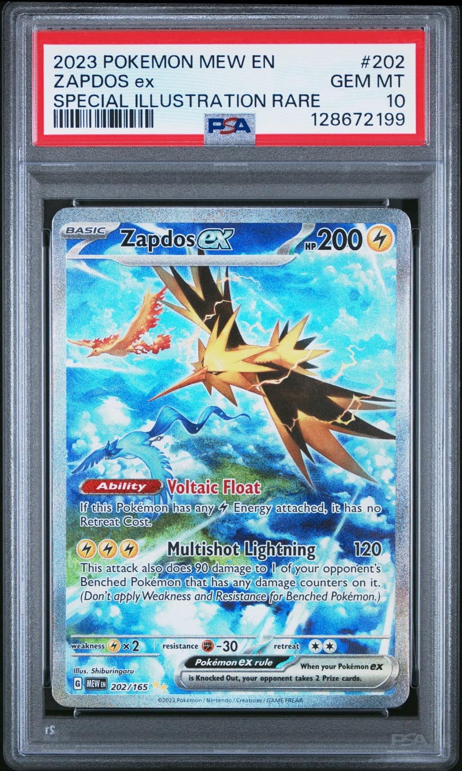 Zapdos Ex