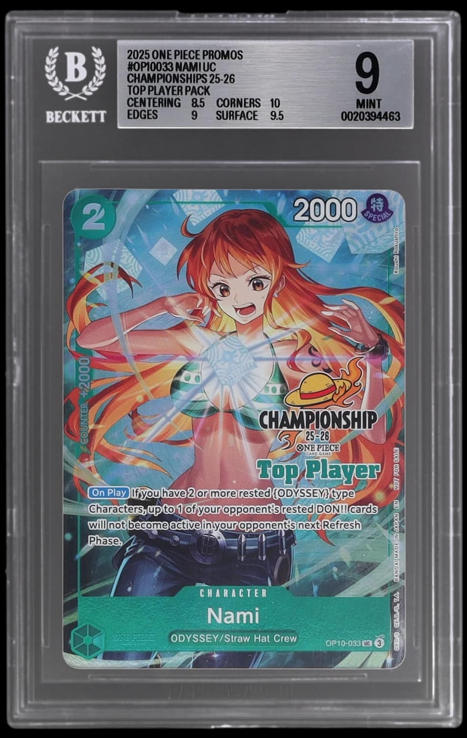 Nami Uc/(championships 25-26 Top Player Pack)