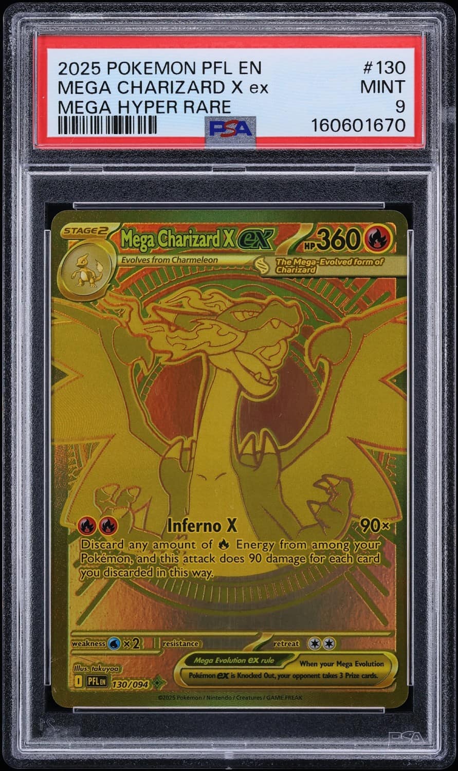 Mega Charizard X Ex