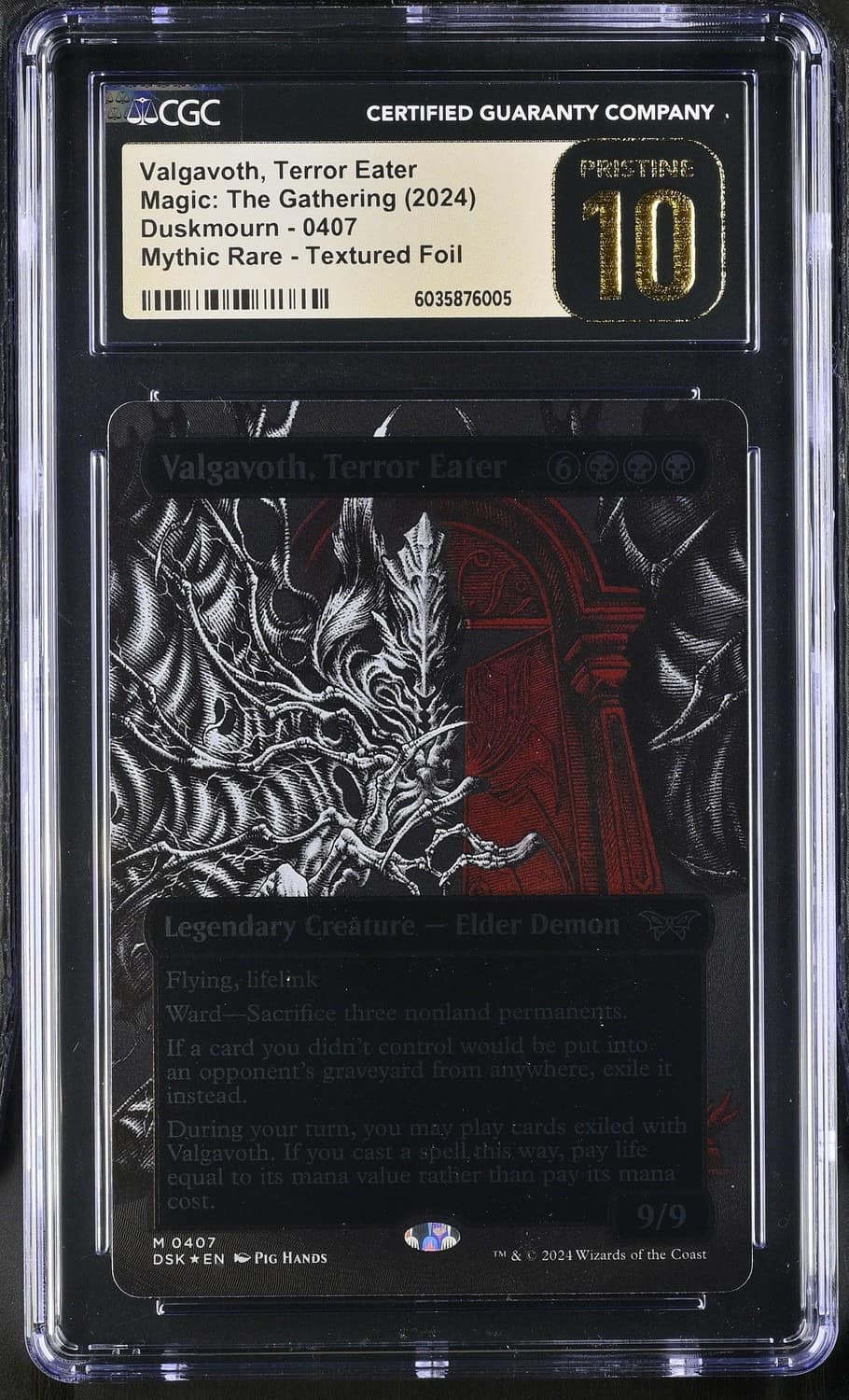Valgavoth, Terror Etr