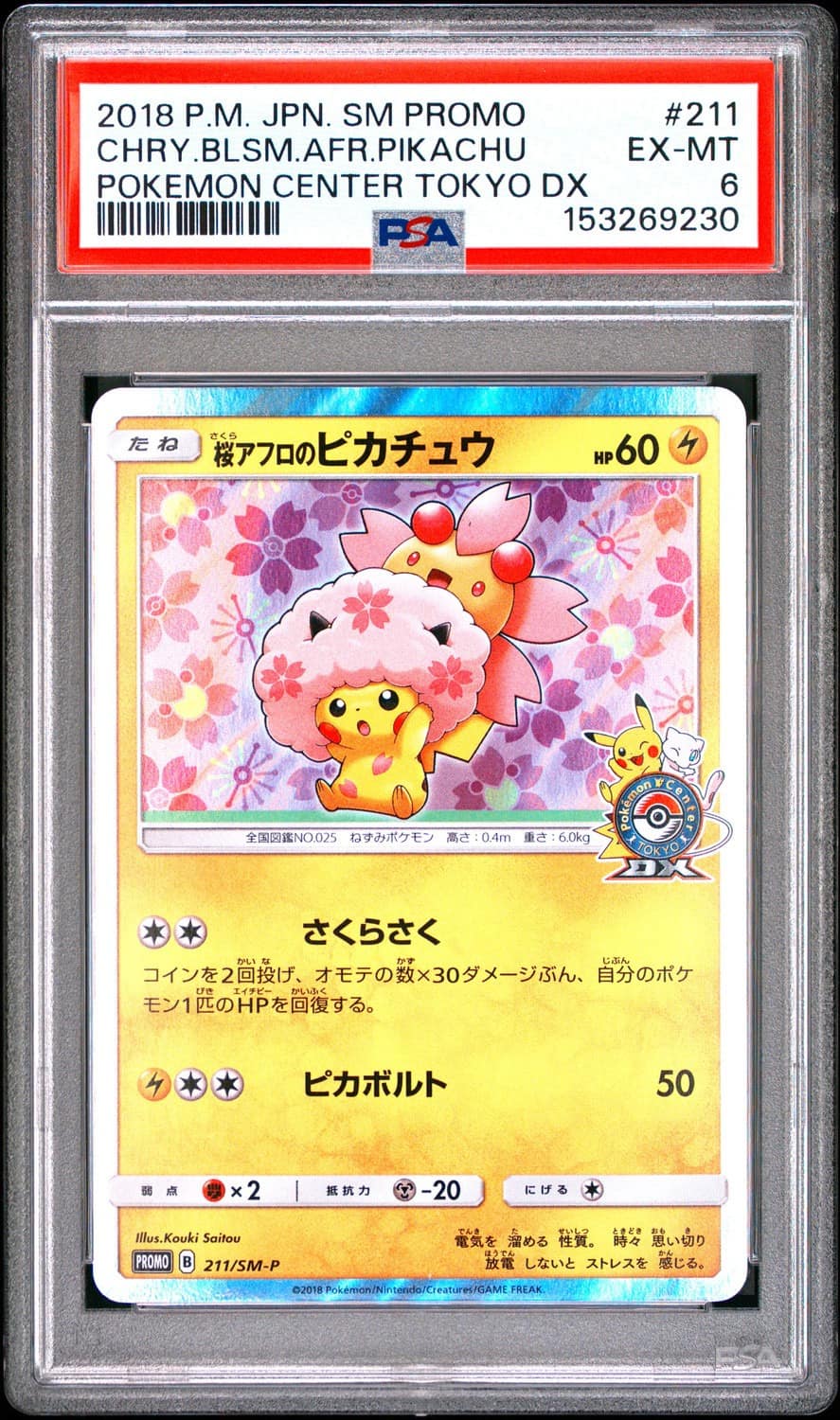 Cherry Blossom Afro Pikachu