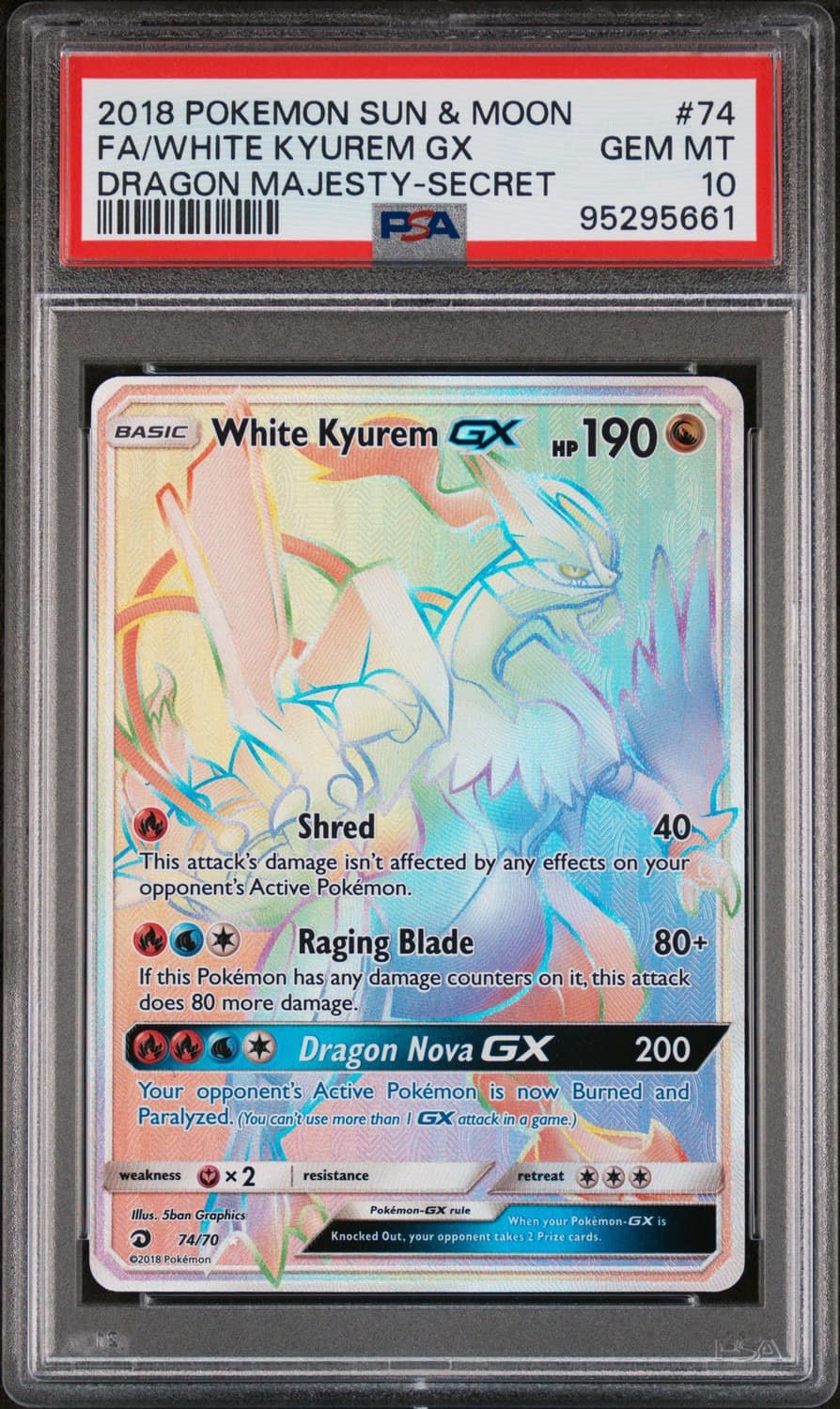 White Kyurem Gx
