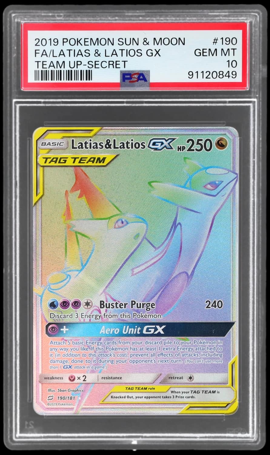 Latias & Latios Gx