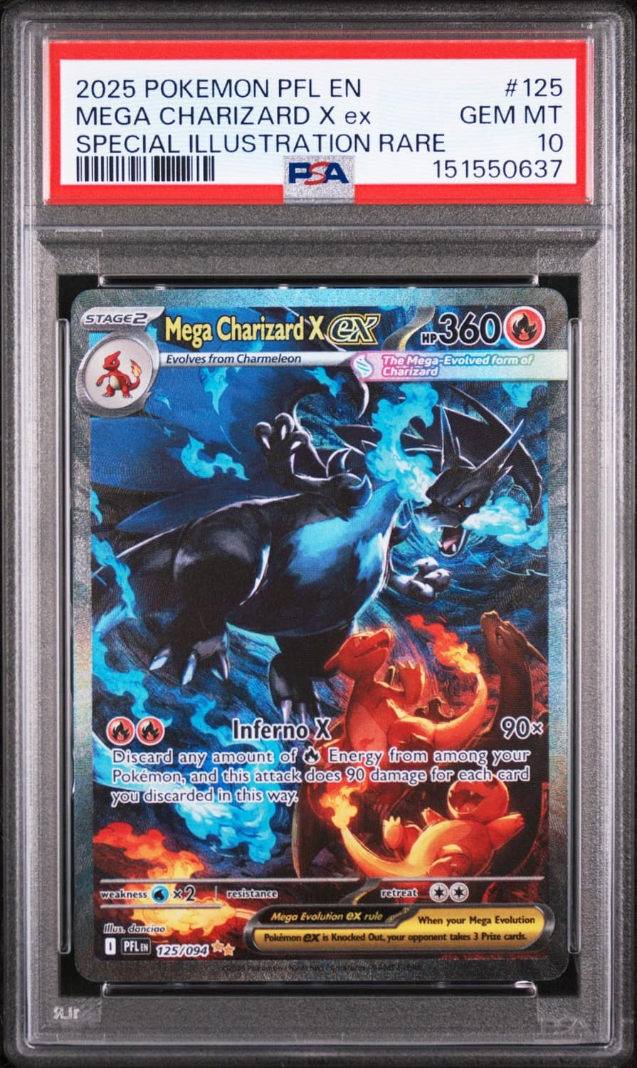 Mega Charizard X Ex