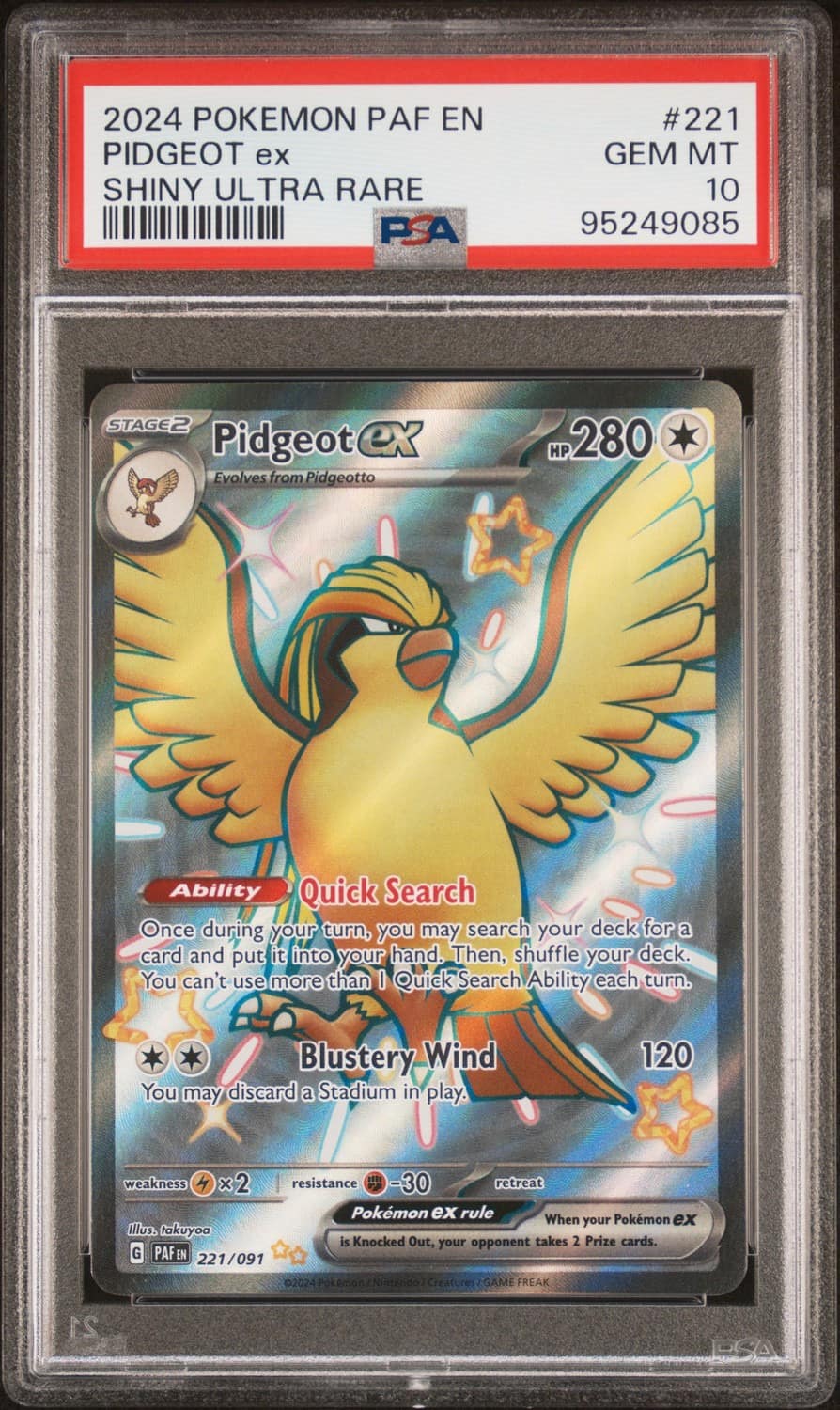 Pidgeot Ex