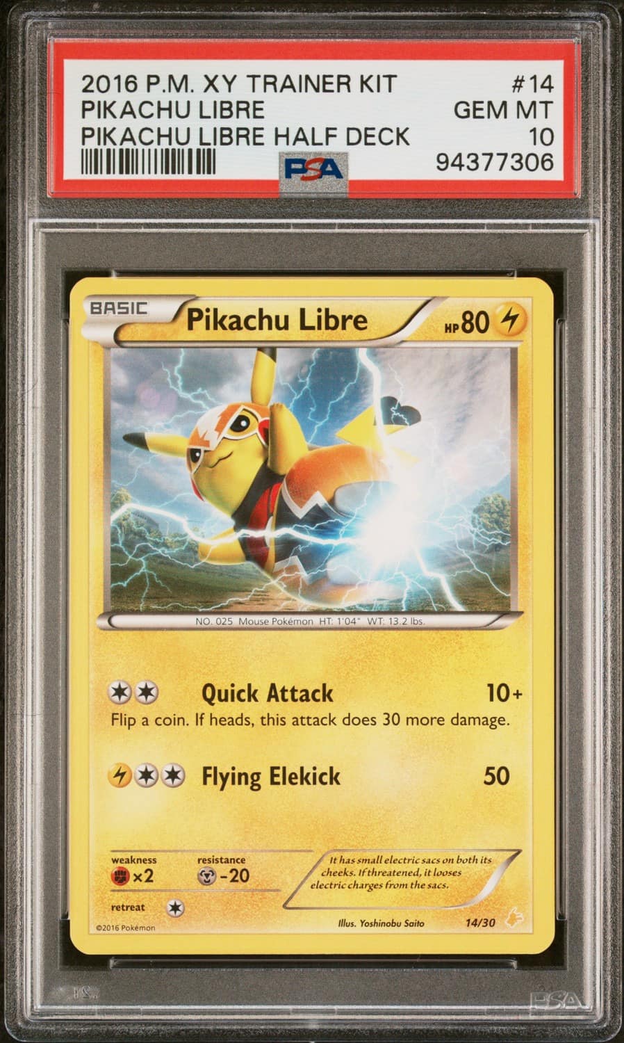 Pikachu Libre