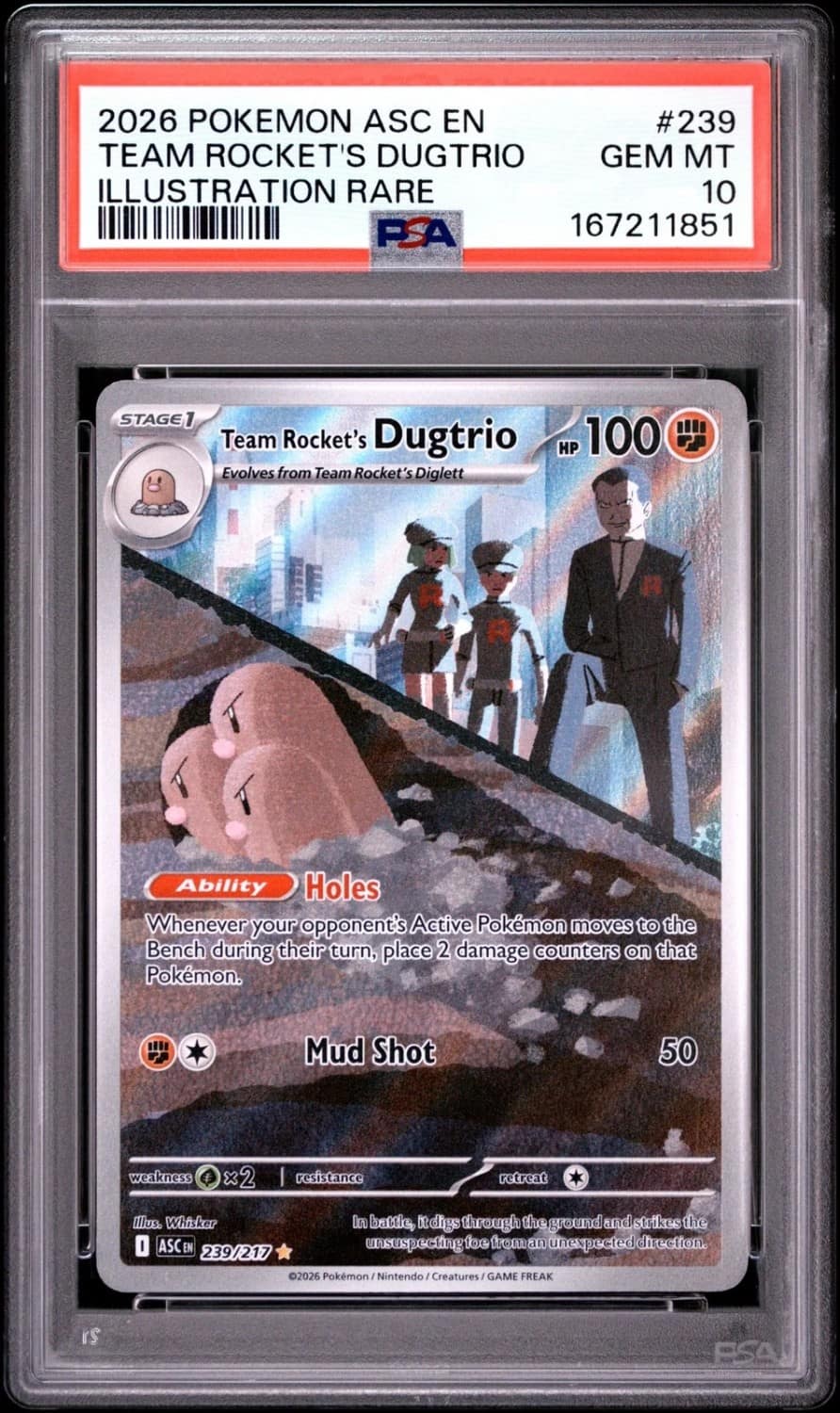Team Rocket'S Dugtrio