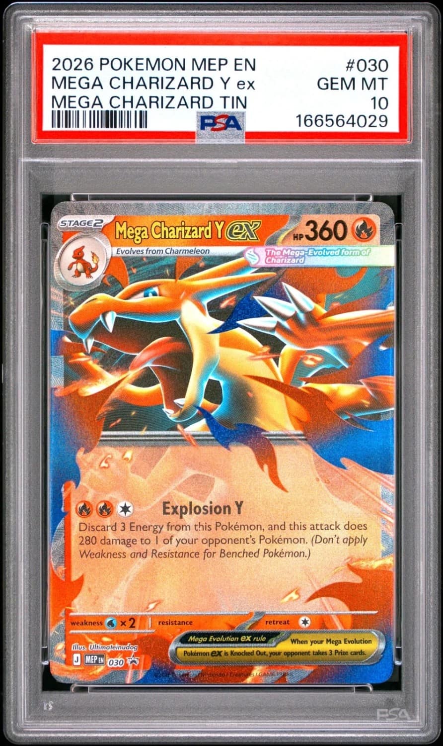 Mega Charizard Y Ex