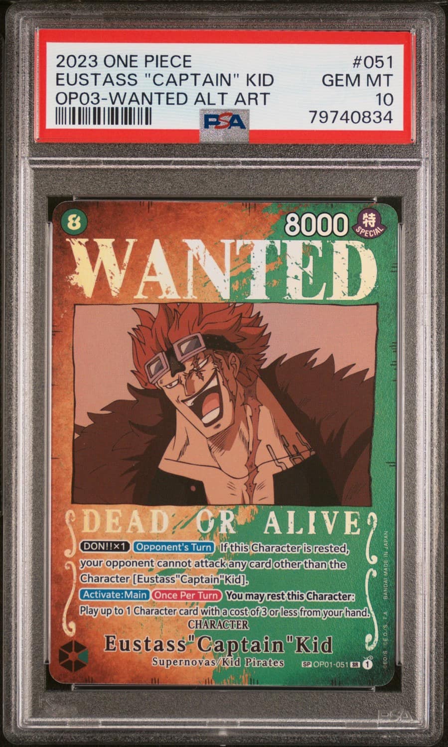 Eustass "captain" Kid