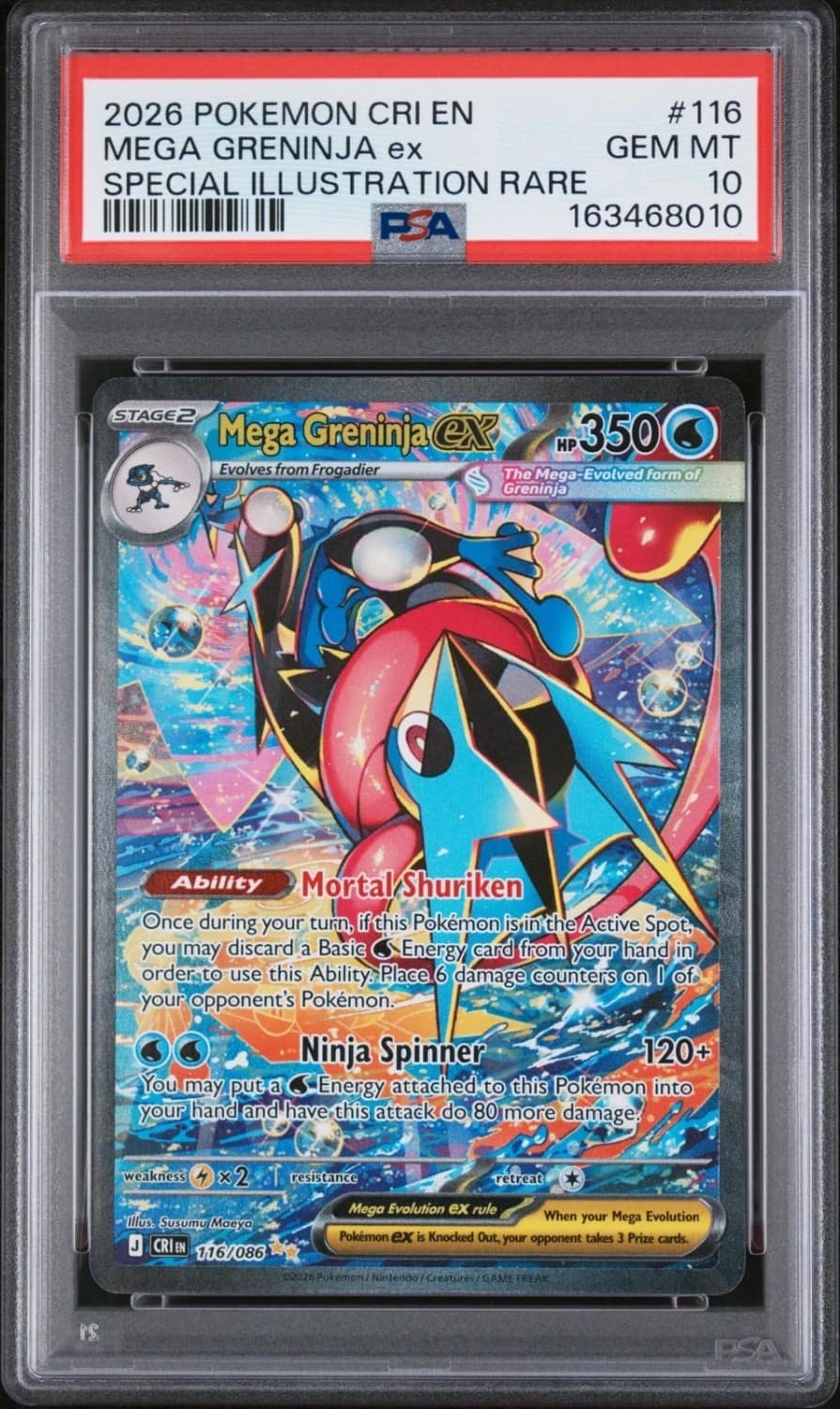 Mega Greninja Ex