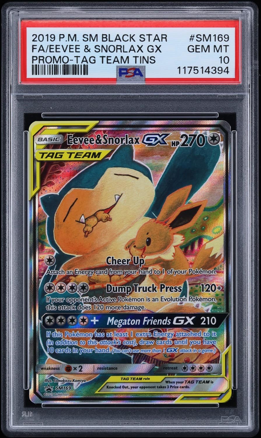 Eevee & Snorlax Gx