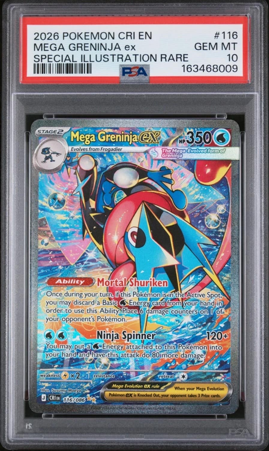 Mega Greninja Ex