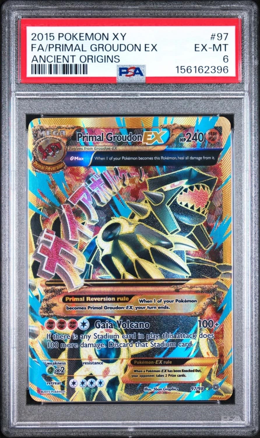 Primal Groudon Ex