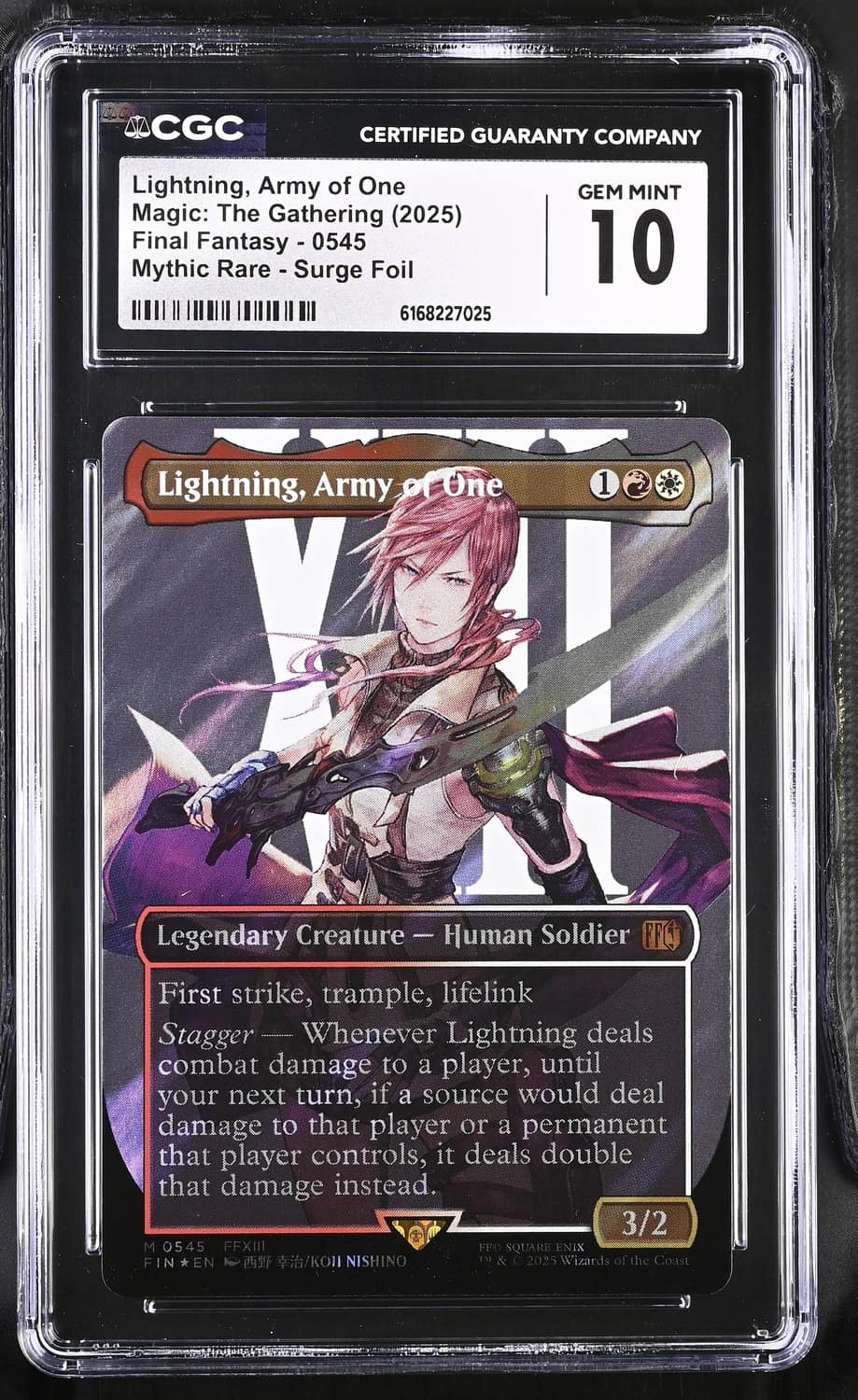 Lightning, Army Of One