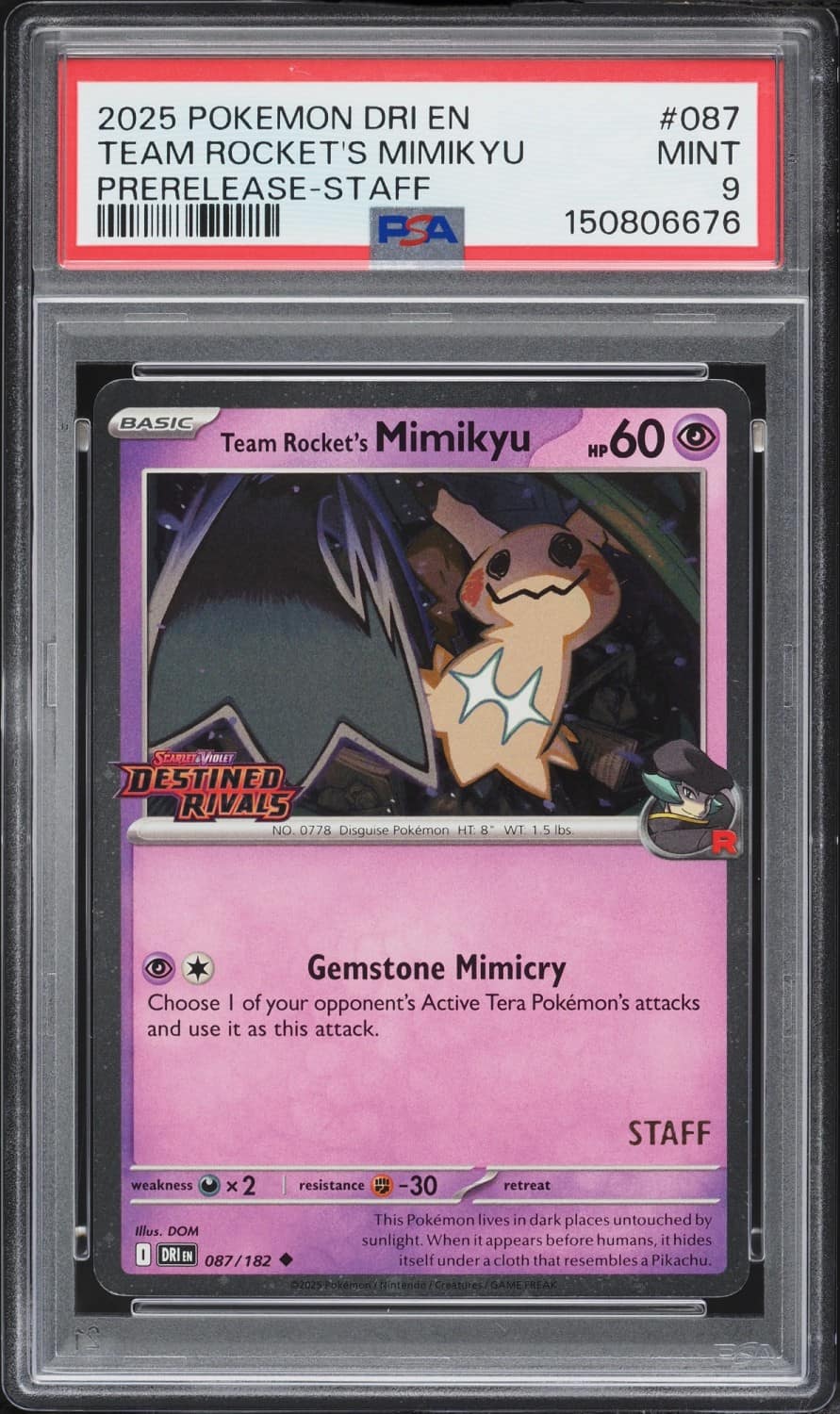 Team Rocket'S Mimikyu