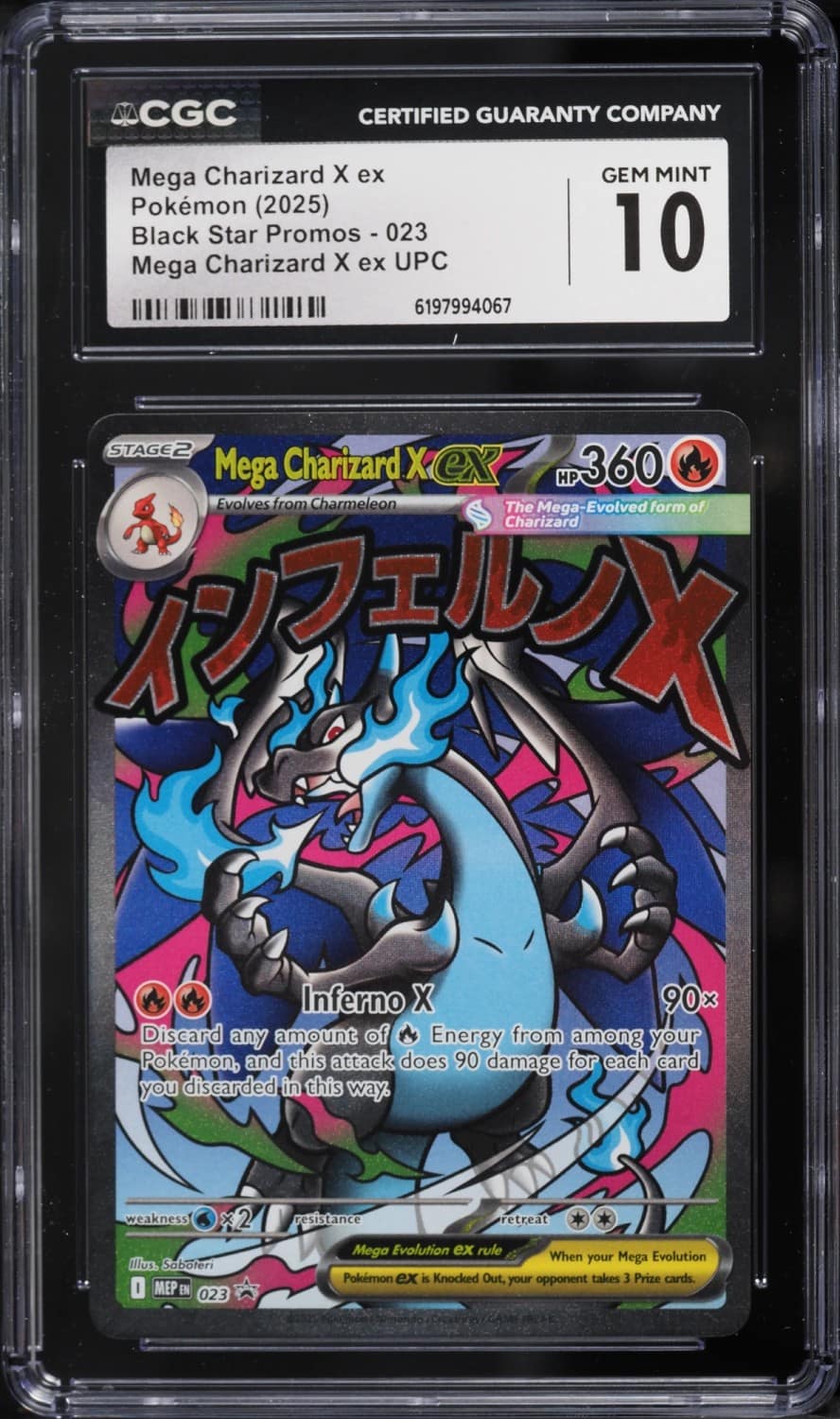 Mega Charizard X Ex