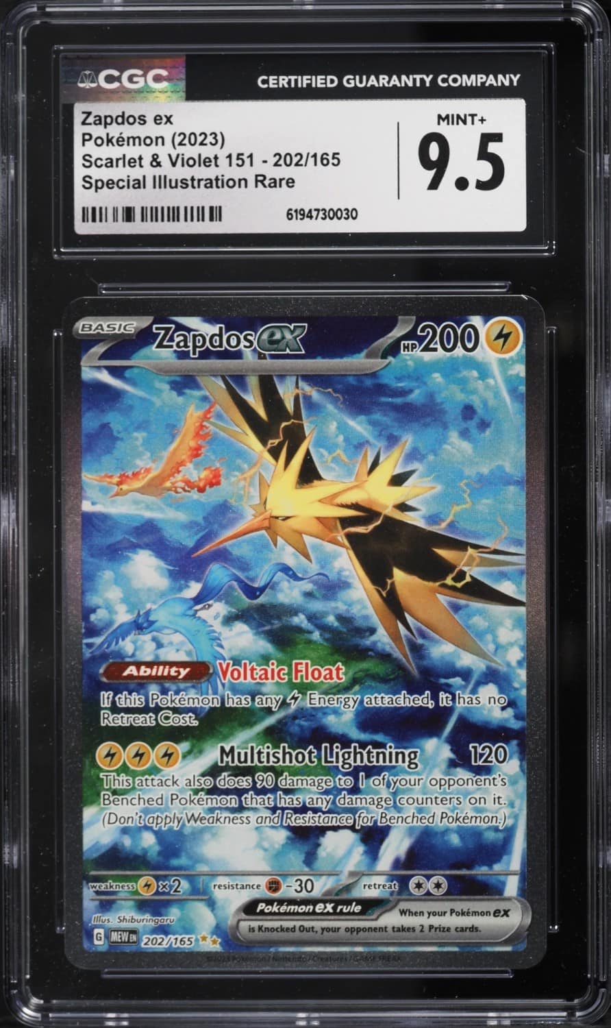 Zapdos Ex