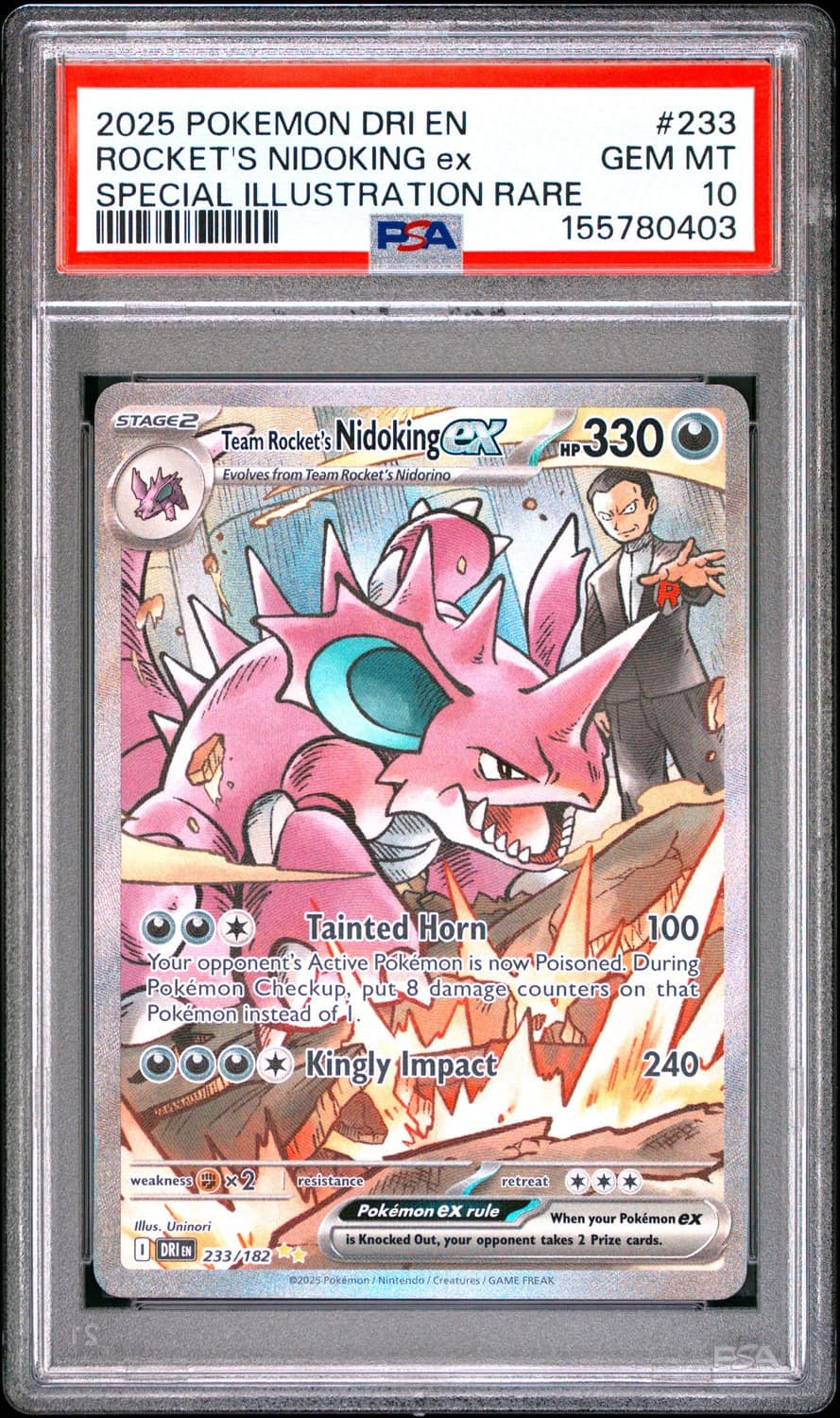 Rocket'S Nidoking Ex