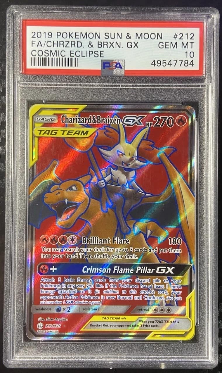 Charizard/braixen Gx