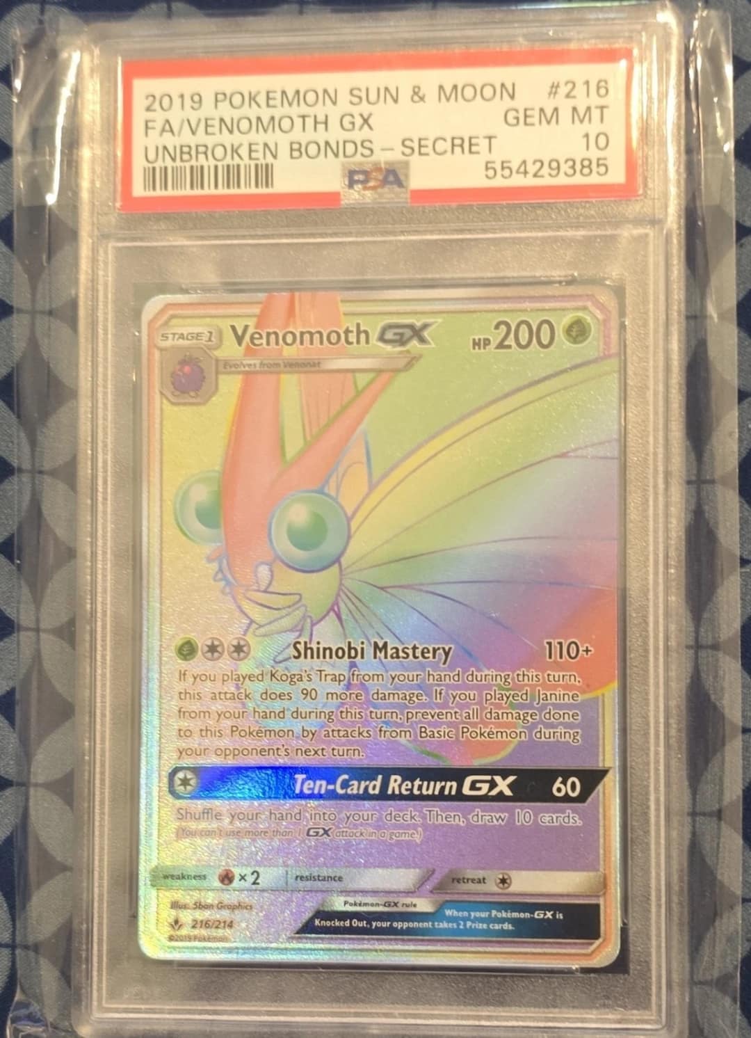Venomoth Gx