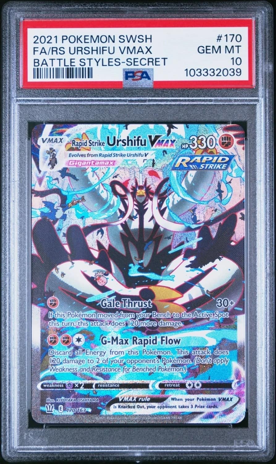 Rapid Strike Urshifu Vmax