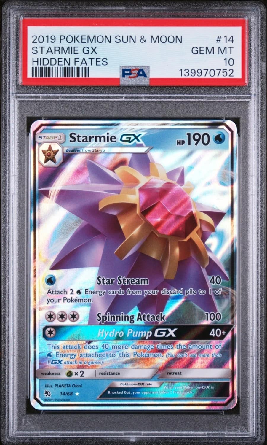 Starmie Gx