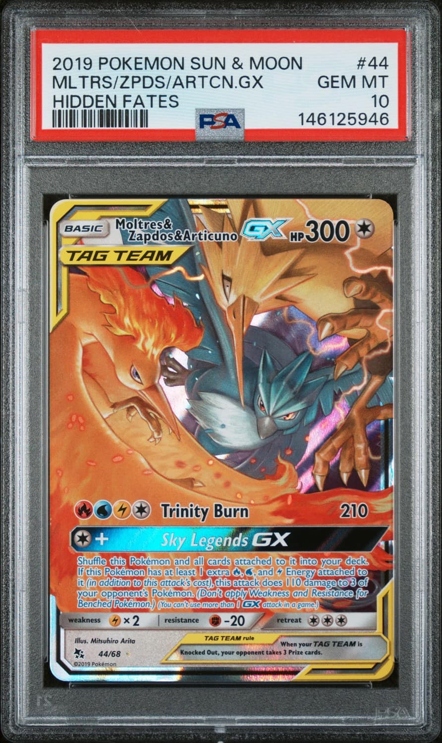 Moltres & Zapdos & Articuno Gx