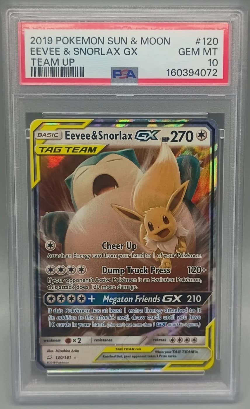 Eevee & Snorlax Gx