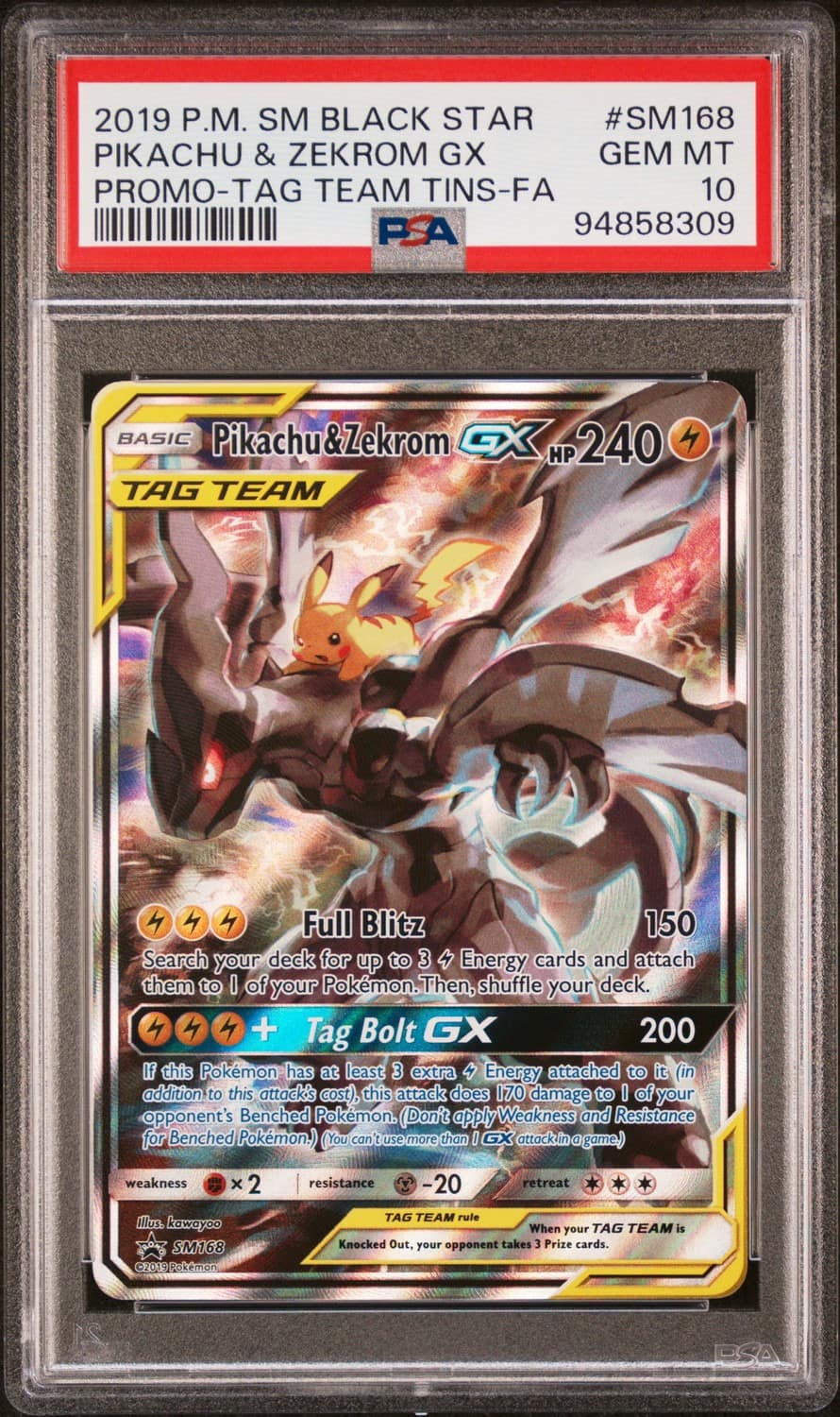 Pikachu & Zekrom Gx