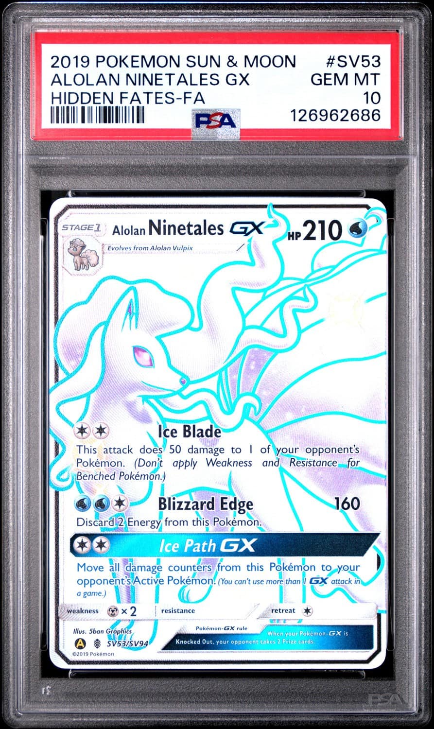 Alolan Ninetales Gx
