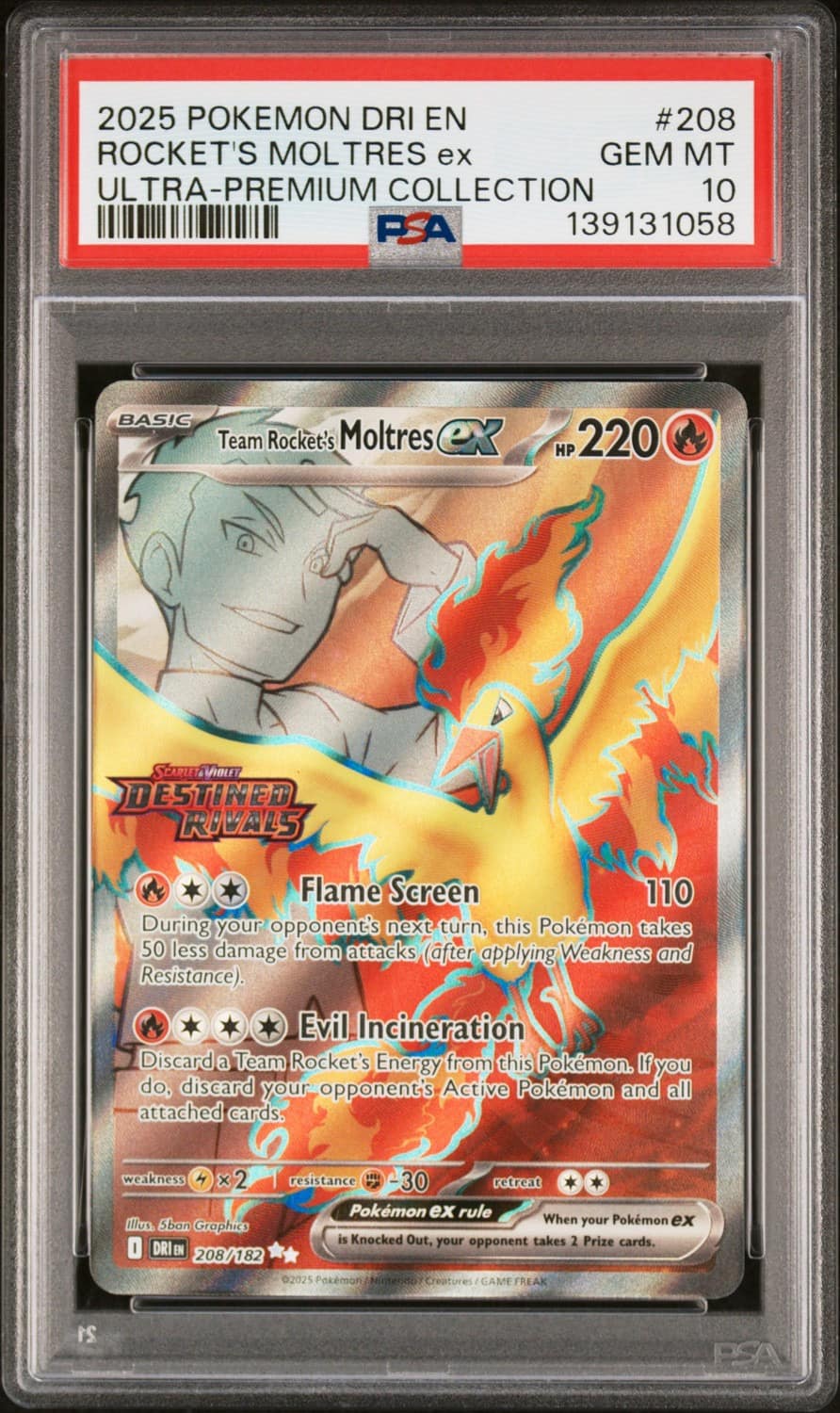 Rocket'S Moltres Ex