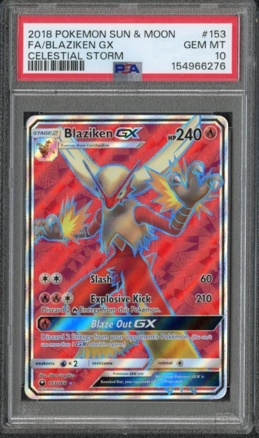Blaziken Gx