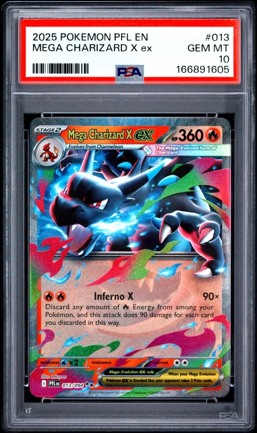 Mega Charizard X Ex