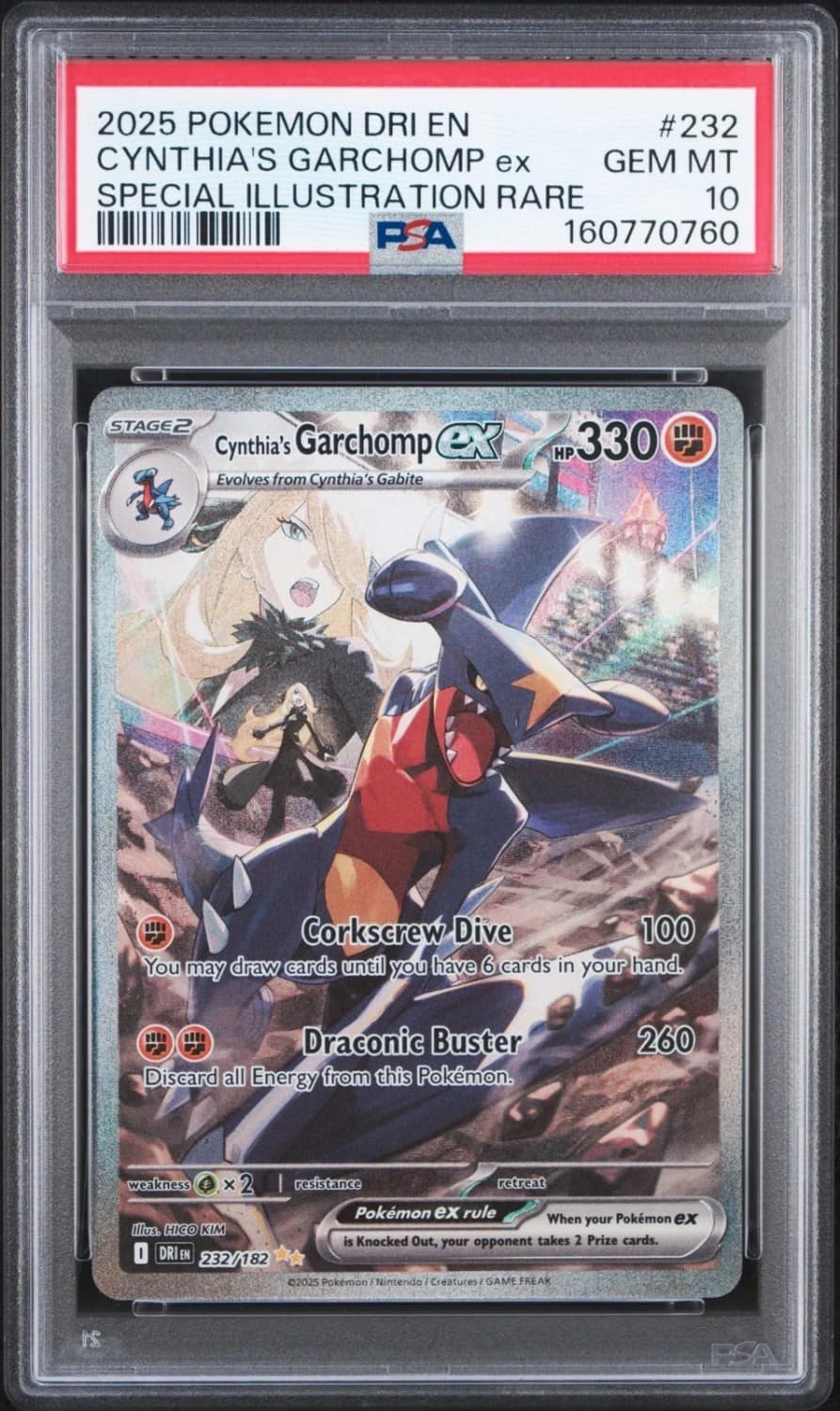 Cynthia'S Garchomp Ex