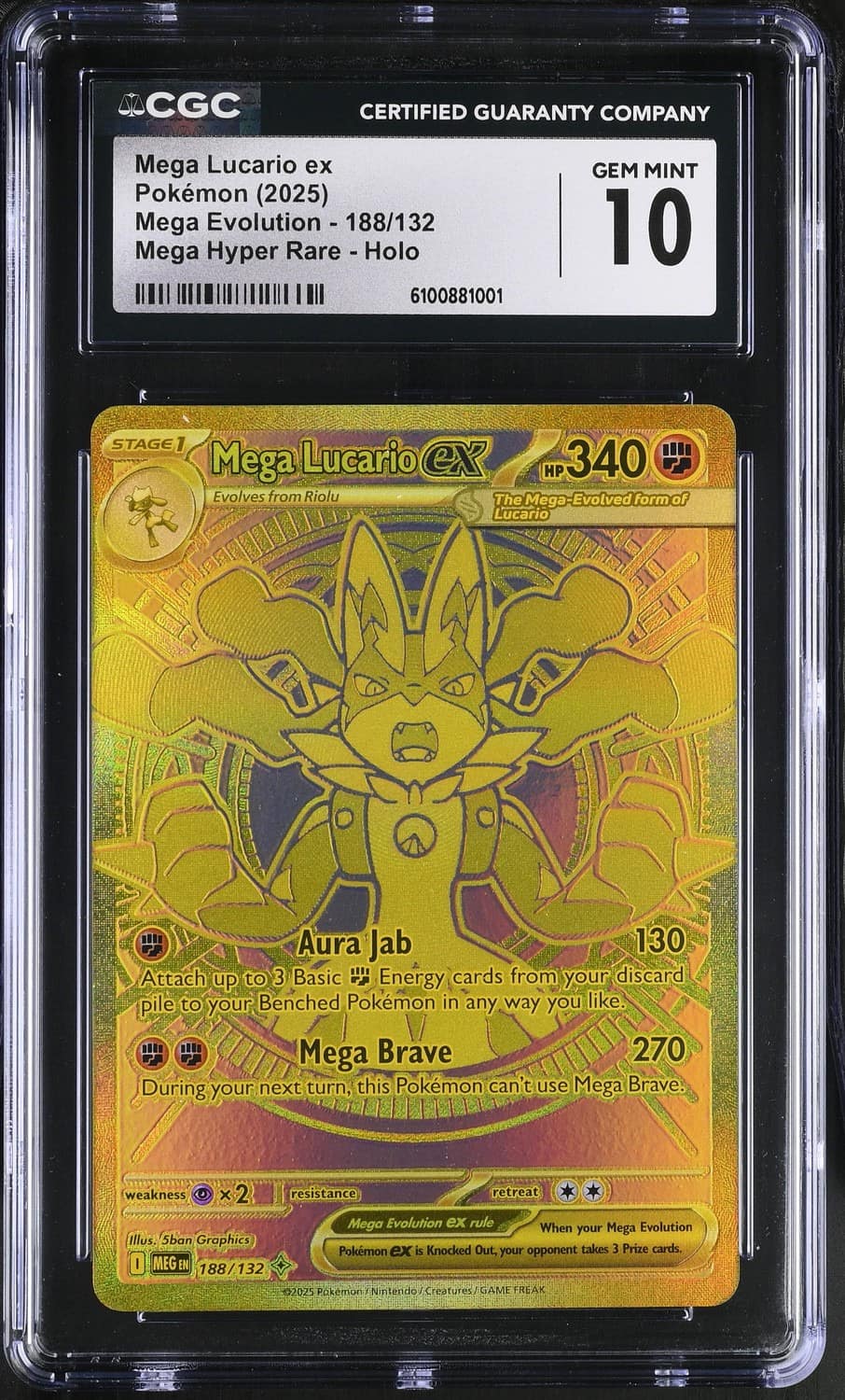 Mega Lucario Ex