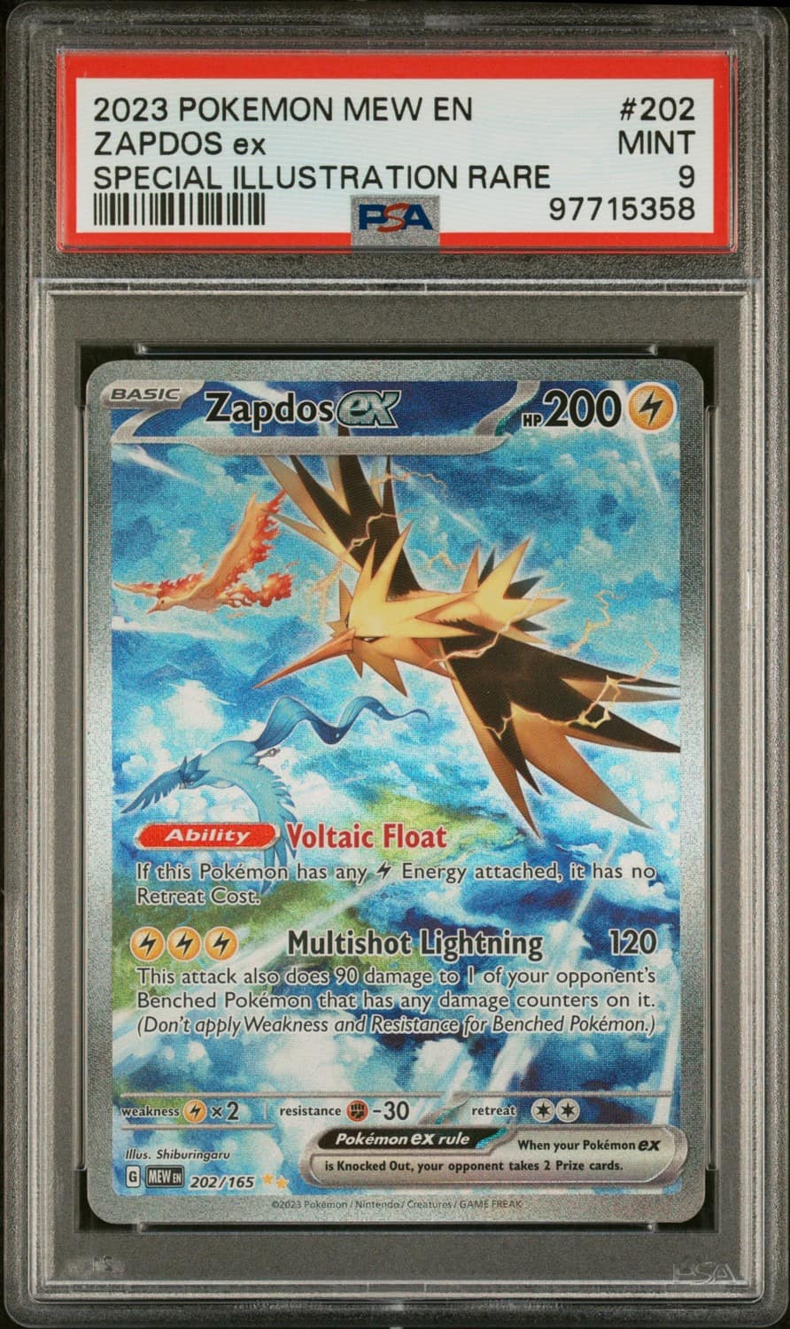 Zapdos Ex