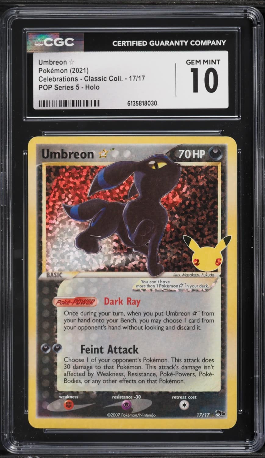 Umbreon-Gold Star