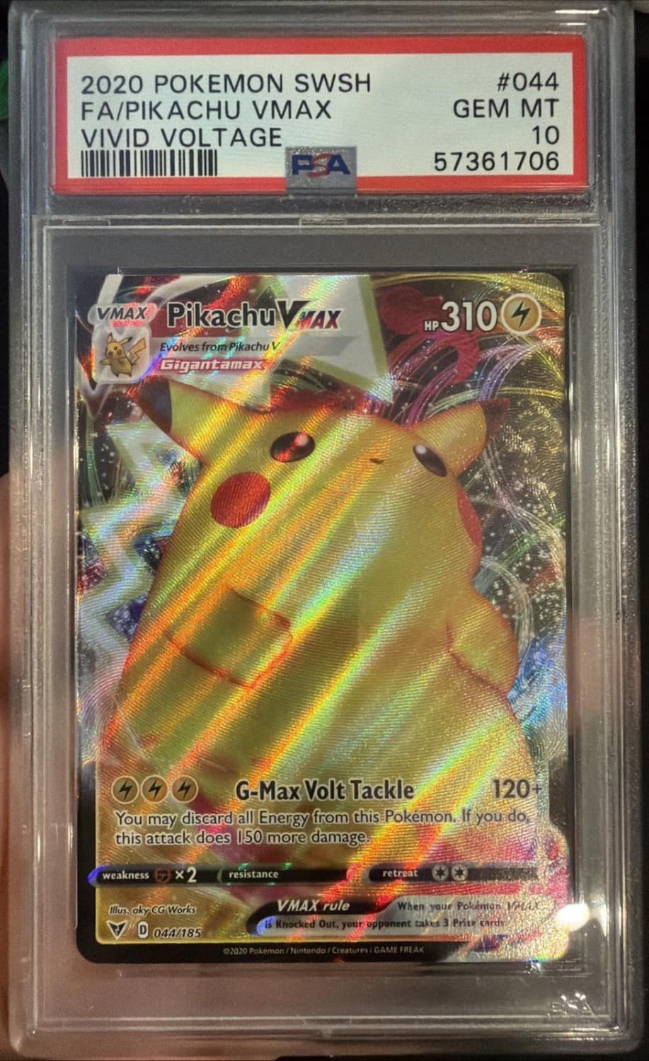 Pikachu Vmax