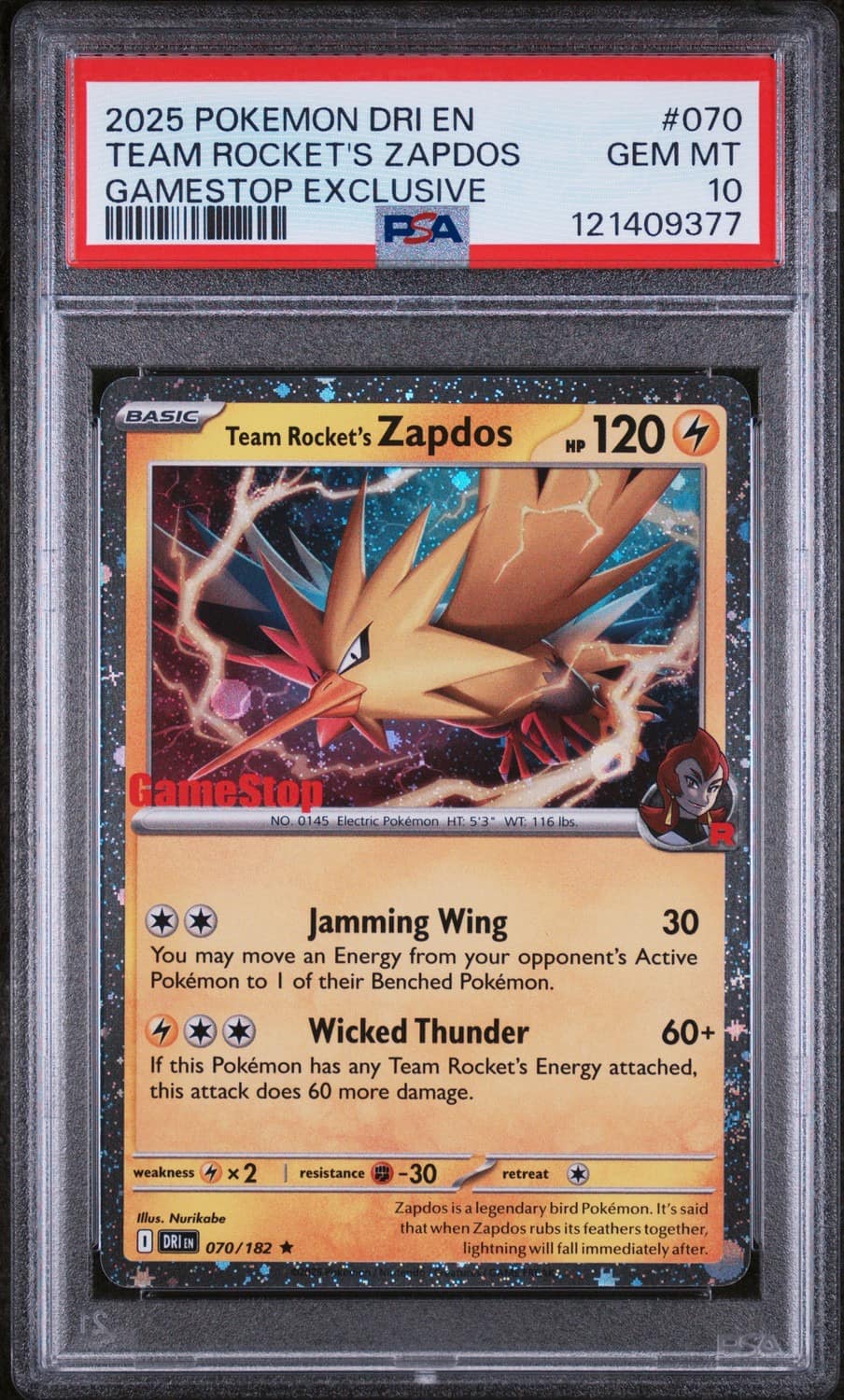 Team Rocket'S Zapdos