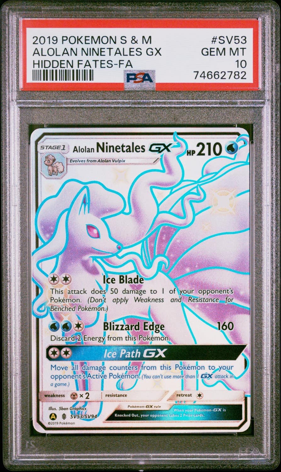 Alolan Ninetales Gx
