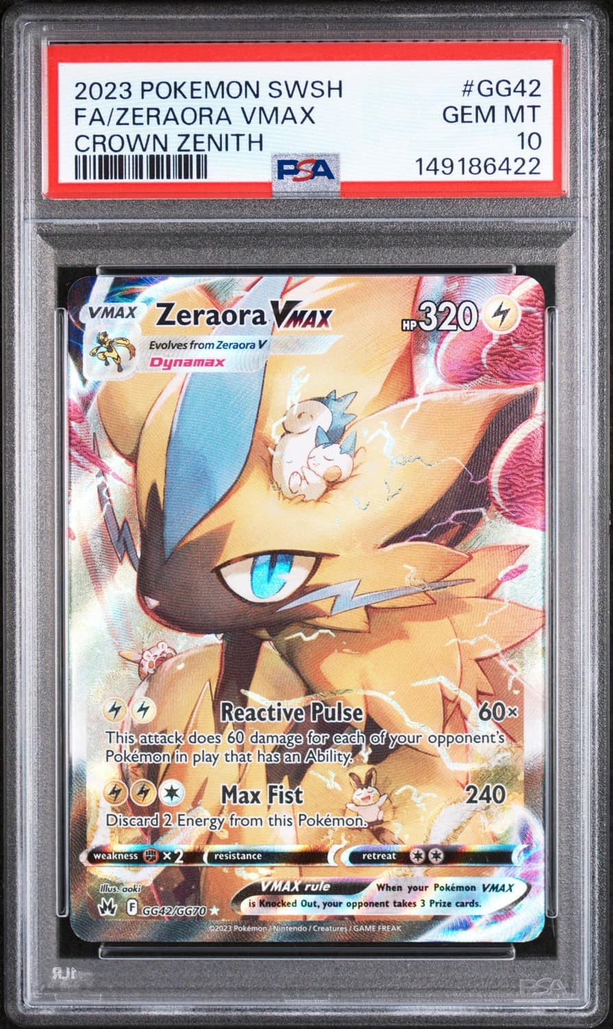Zeraora Vmax