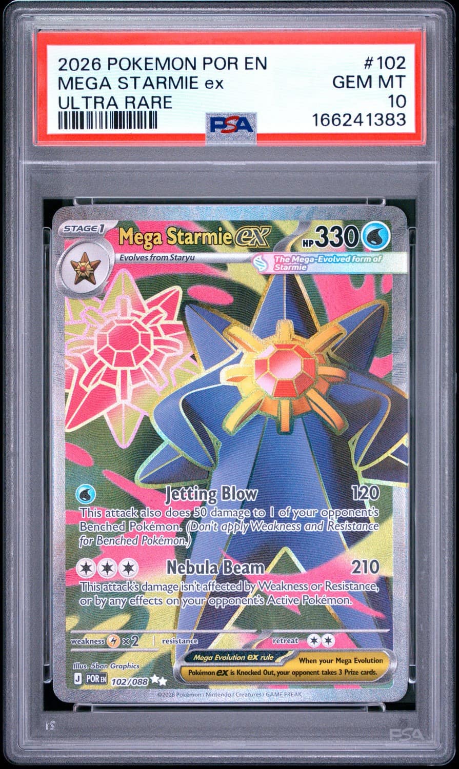 Mega Starmie Ex