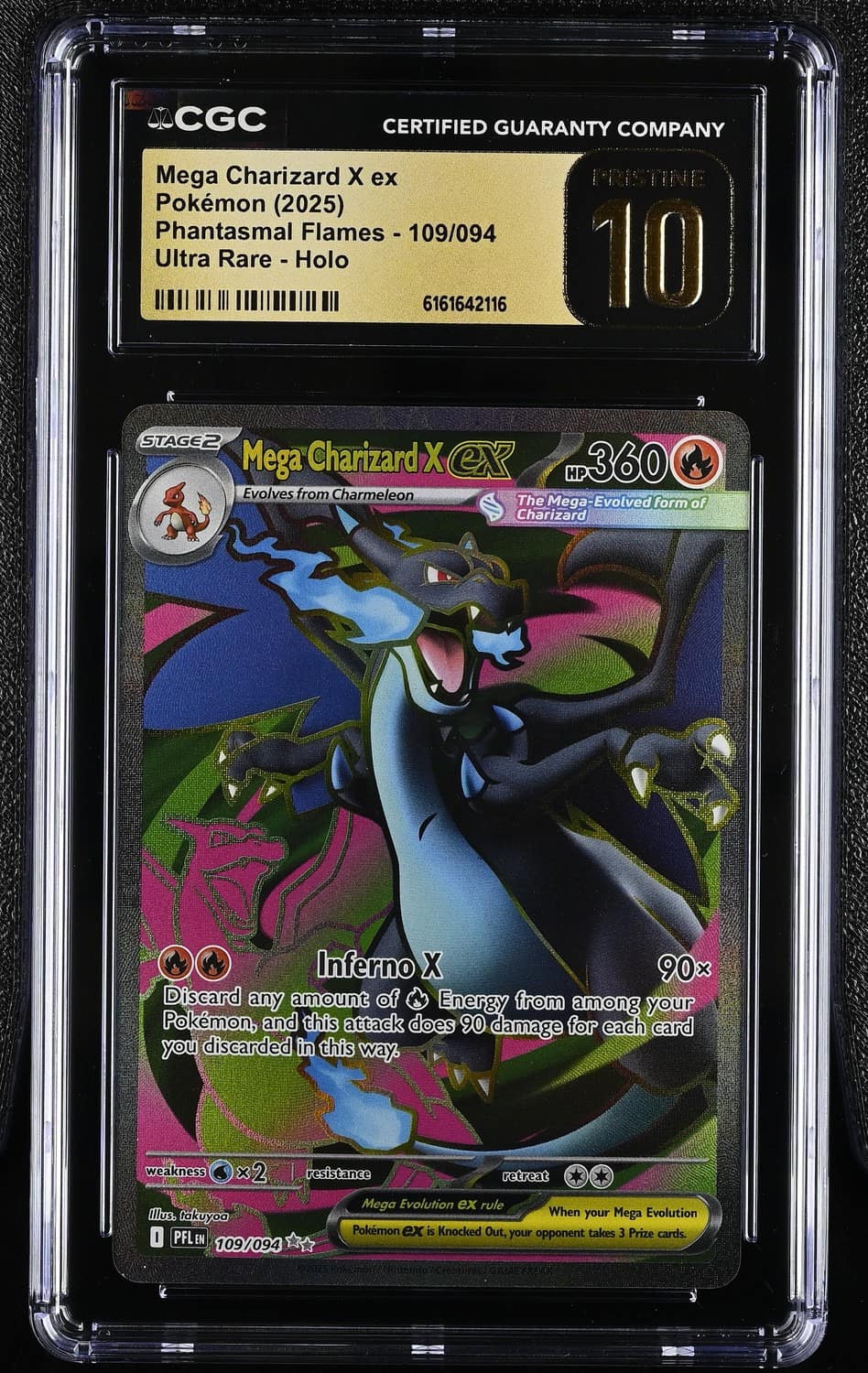 Mega Charizard X Ex